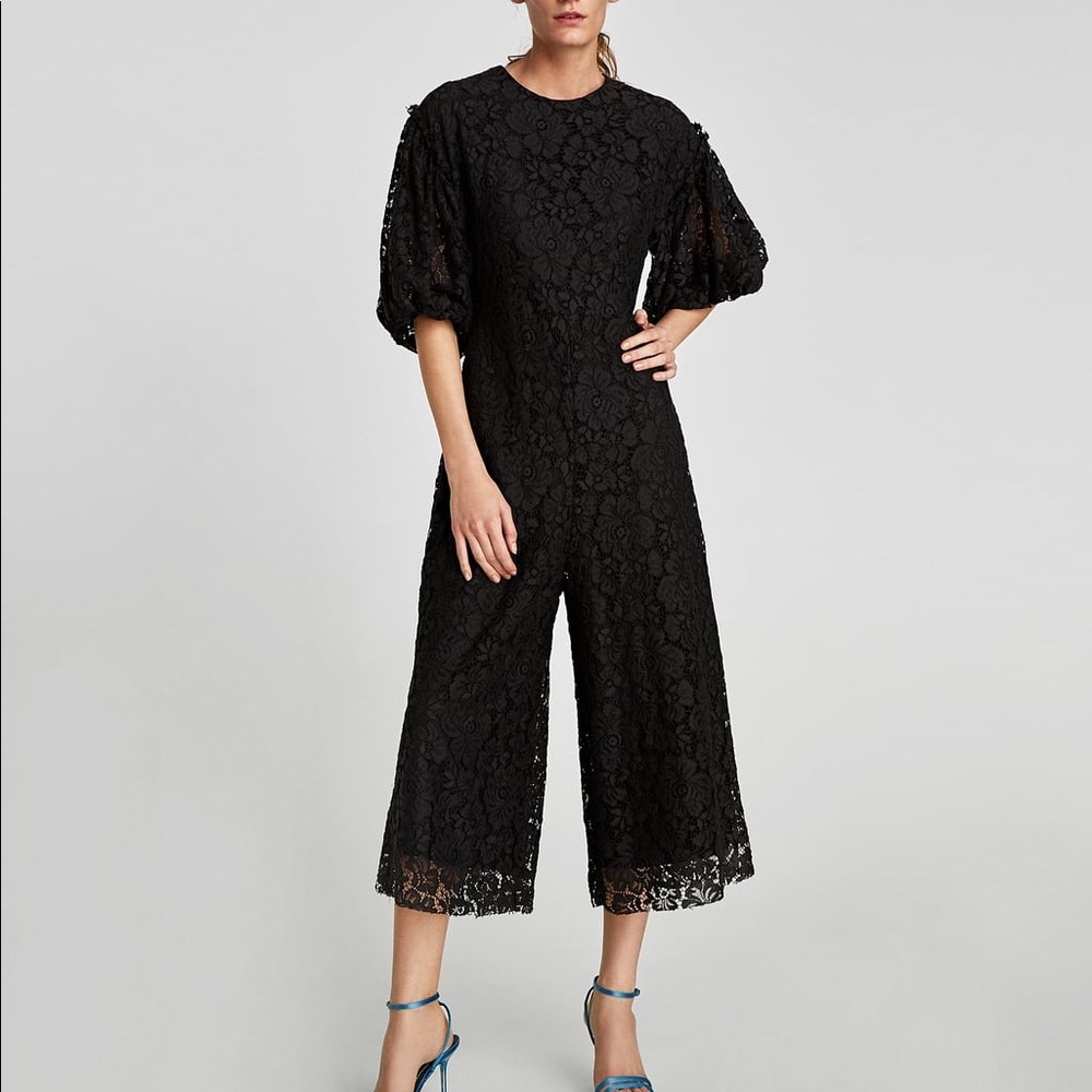 Zara lave jumpsuit XS